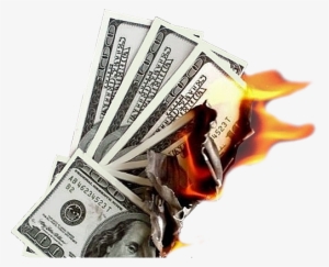 Burning Money Png - Burning Money Transparent Background