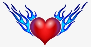 How To Set Use Burning Heart Clipart