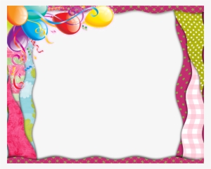 Birthday Border Png Clipart Borders And Frames Birthday - Happy Birthday Girl Frame