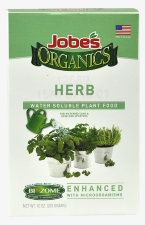 Jobe's Organics Water-soluble Herb Fertilizer - Jobe's 09127 Organic 4 Lbs. Granular Herb Plant Food