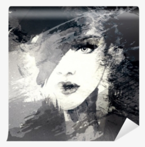 Beautiful Woman Face - Abstrakcja Kobieta