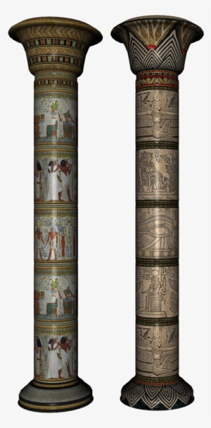 Egypt - Egyptian Columns - Egyptian Columns Png