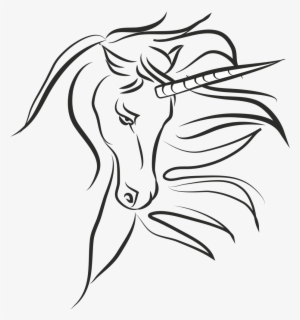 Unicorn - Unicornio Para Colorear