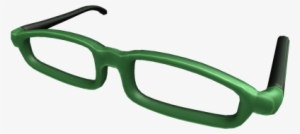 Green Thick Rimmed Glasses - Roblox