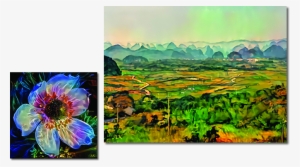 Alexkagan Inline Art - African Daisy