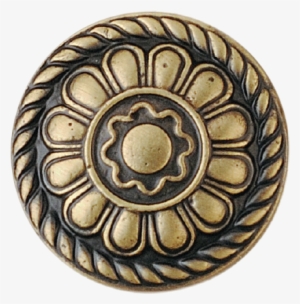 Antique Brass - Vintage Door Knob Png
