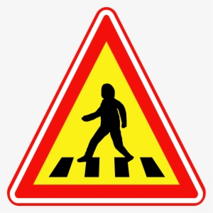 Open - Pedestrian Crossing Clip Art