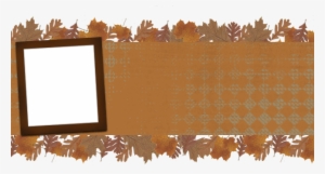 Autumn Welcome Banner - Brown Banner