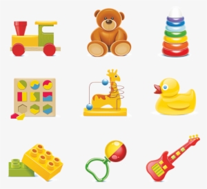 Игрушки - Kids Toys Clip Art
