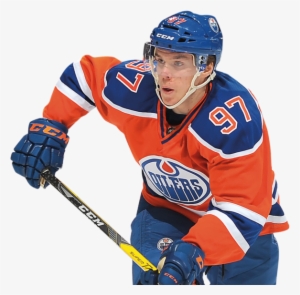 Connor Mcdavid Fathead - Png Hockey Player