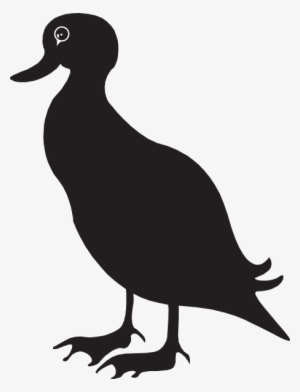 Black Clip Art At Clker Com Vector - Duck Png Black