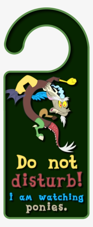 Discord Door Knob Hanger By Thorinair-d4w8hw0 - Mlp Door Knob
