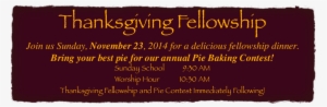 Thanksgiving Fellowship Banner - Doing His Time: Meditations And Prayers For Men And