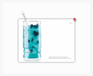 1½ Oz Ursus Blue Raspberry Vodka 4-5 Oz Ginger Ale - Blue Lagoon