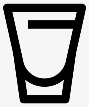 Vodka Shot Icon - Shot White Png