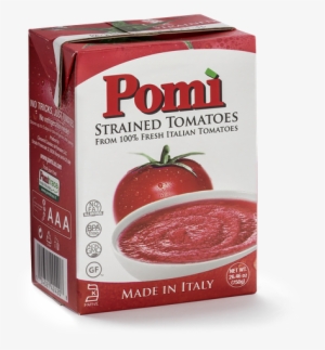 Strained Tomatoes - Pomi - Chopped Tomatoes - 26.46 Oz.