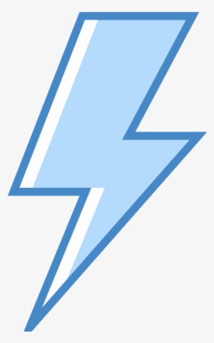 Blue Lightning Bolt Png - Lighting Symbol