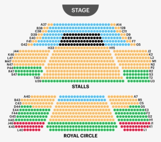 Prince Of Wales Theatre Seating Map - Diagram - 4020x3615 PNG Download ...