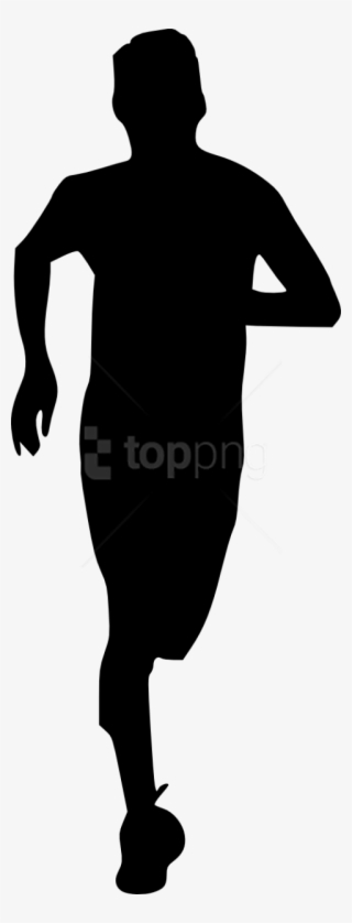 Free Png Man Running Silhouette Png - Silhouettes Of Man Running