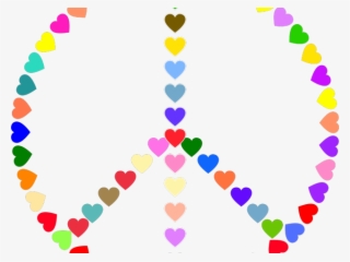 Peace Sign Clipart Peace Emoji - Peace Sign Colorful Transparent