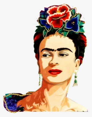 #portrait #frida #fridakahlo #unibrow Queen #fridakahlosticker - Frida Kahlo Transparent Background