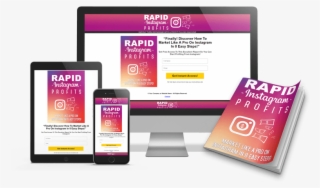 "rapid Instagram Profits" - Flyer