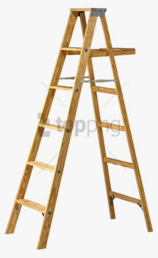Free Png Download Double Wood Ladder Png Images Background - Transparent Ladder Png