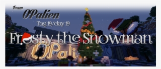 Frosty The Snowman Was A Jolly Happy Soul - Christmas Tree