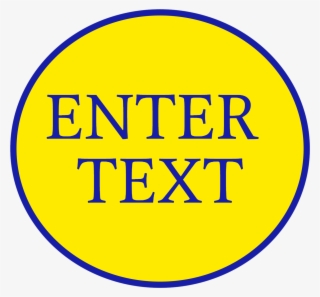 Your Text On Bulk Custom Oval / Circle - Garden City Cabs Richmond