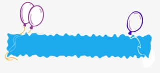 Blue Happy Birthday Banner Clip Art - Happy Birthday Clipart Green