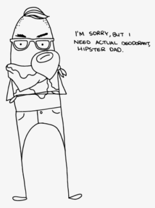 I Have An Interview - Line Art