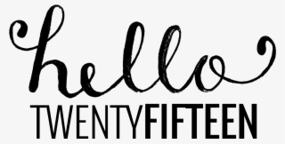 Hello 2015 Project Life Cards • Caylee Grey - Calligraphy