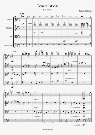 Constellations - Dances From Terpsichore Sheet Music