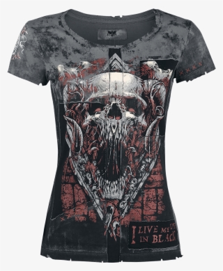Black Premium By Emp Hades Black T-shirt 347789 Myhazok - Fashion Design