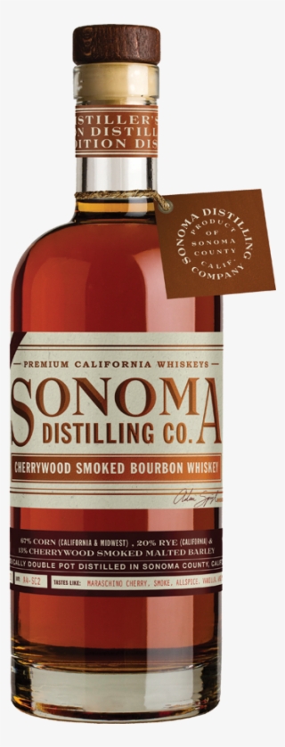 Cherrywood Smoked Bourbon Whiskey - Sonoma Distilling Bourbon