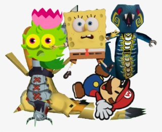 Clip Paper Spongebob - Cartoon
