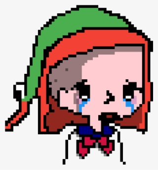 There Is A Snake On My Head - Pixel Art