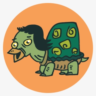 Mullet Turtle Comics Steve Steiner - Turtle With A Mullet