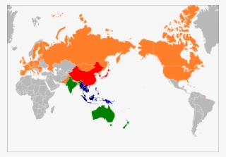 1280 X 895 6 - High Quality World Map White