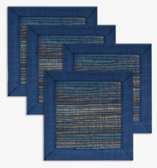 Indigo Waterlily Coaster, Set Of - Placemat