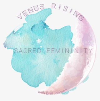 Venus Rising Logo New - Watercolor Paint