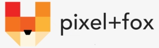 Pixel And Fox Logo - Graphic Design