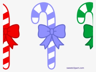 Candy Cane Clipart Swirl - Candy Cane Line Art