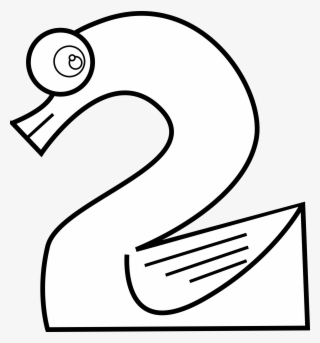 This Free Icons Png Design Of Animal Number Two Line
