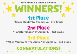 Wjct Announces Winners Of Wjct's 2017 Pbs Kids Writers - Graphic Design