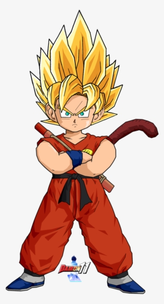 Kid Goku Ssj By - Dragon Ball Goku Doll