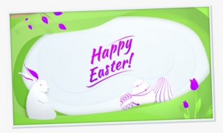 Easter Animated Wish Card Logo Reveal After Effects - Illustration