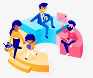 Good Business Revolves Around Happy Consumers, Clients - Cartoon