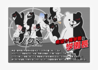 00 Monokuma 00a Monokuma 00b Monokuma - Danganronpa