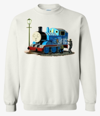 Banksy Thomas The Tank Engine Sweatshirt Sweatshirts - Shirt